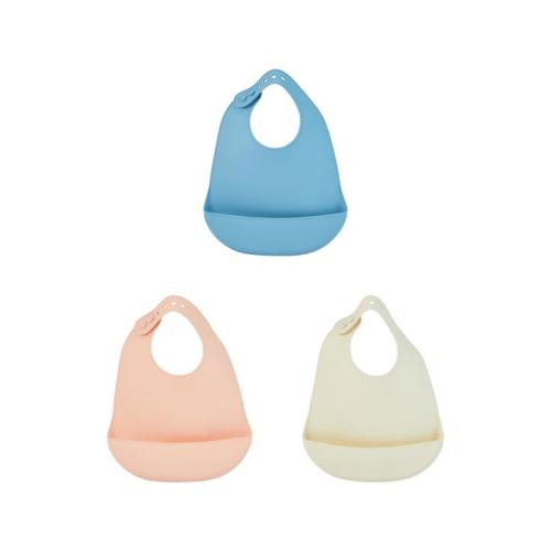 Silicone Bib - Assorted - Assorted - One Size