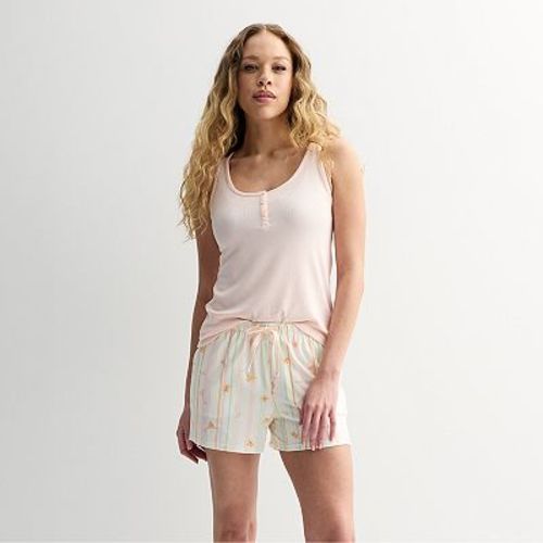 Women's Sonoma Goods For Life® Pajama Tank Top & Pajama Shorts Set