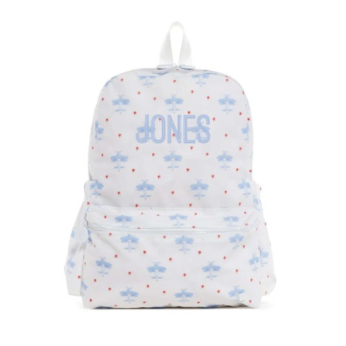 David’s Airplane Embroidered Backpack