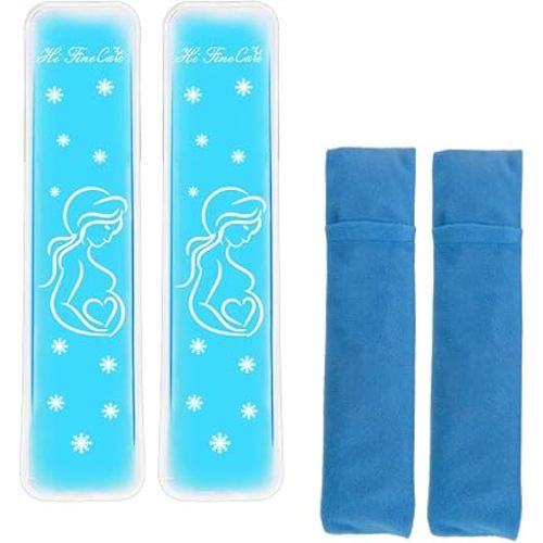 Postpartum Ice Pack for Recovery - Reusable Cold Therapy Pads, Soothing Relief for C-Section & Perineal Care (Value Pack)