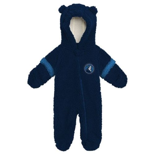 NBA Minnesota Timberwolves Newborn Faux Fur Bodysuit