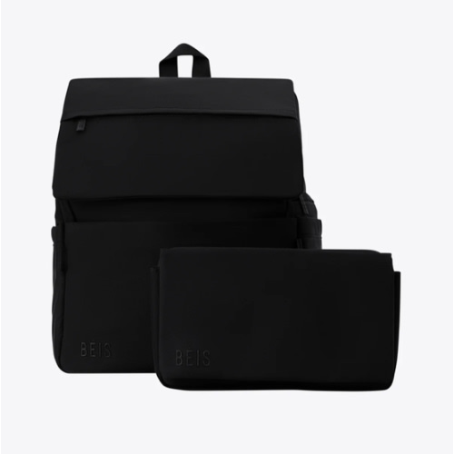 BÉIS 'The Ultimate Diaper Backpack' in Black - Best Backpack Diaper Bag in Black