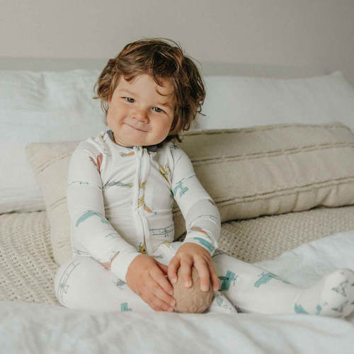 Zip-Up Footie Pajama - Ace