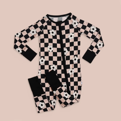 RETRO DAISY CHECKS DREAM ROMPER