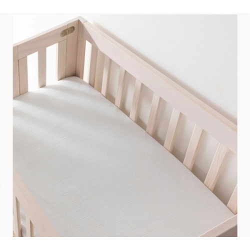 Mini Crib Sheet in GOTS Certified Organic Muslin Cotton