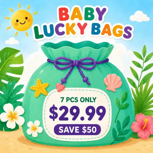 Lucky Mystery Bags - 3 to 6 Months - INcludes 7 Items