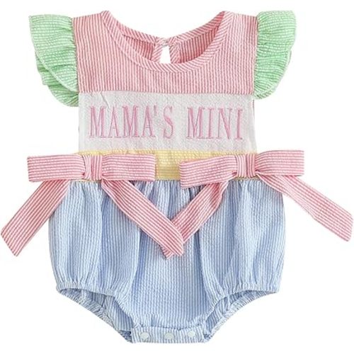 My First Christmas Baby Girl Outfit Infant Plaid Smocked Romper Newborn Christmas Tree Bodysuit Cute Fall Clothes