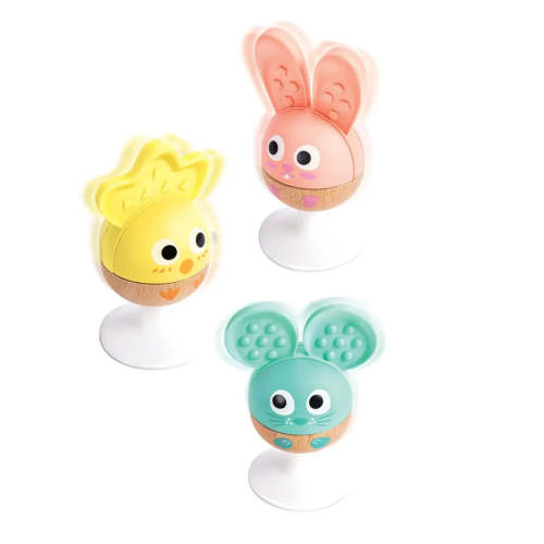 Cheery Critter Rattle Trio - Hape Toys (Hape International Inc.) – HapeToys