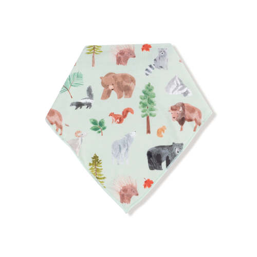 Bandana Bib, American Woodland Animals