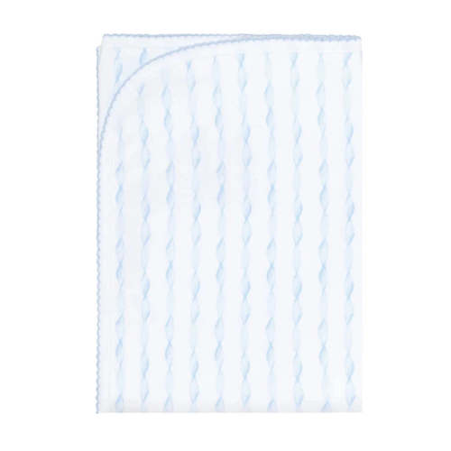 Blue Twirls Blanket