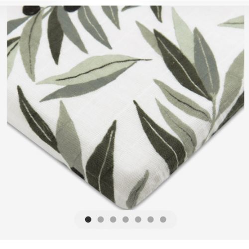 All-Stages Bassinet Sheet in GOTS Certified Organic Muslin Cotton
