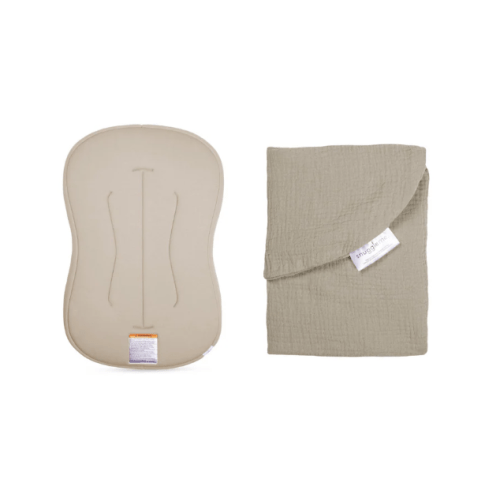 Lounger Curve + Muslin Cover Set | Birch