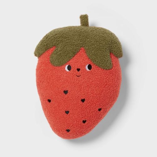 Strawberry Kids' Decorative Pillow