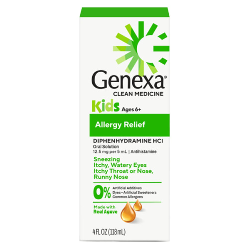 Kids' Diphenhydramine Allergy Liquid – Genexa