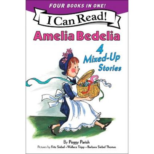 Amelia Bedelia 4 Mixed-Up Stories - (I Can Read Level 2) by Peggy Parish (Paperback)