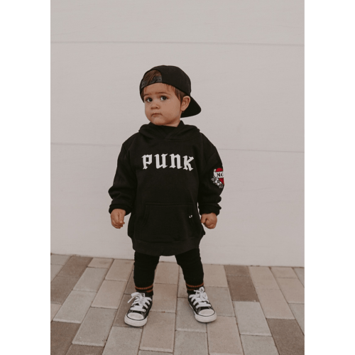 PUNK Hoodie - Black | Little Trouble