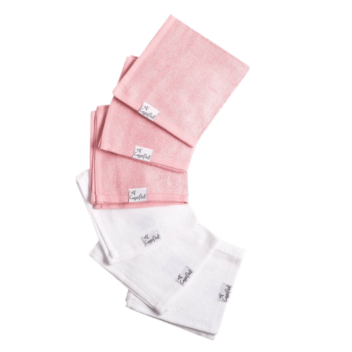 Copper Pearl Darling Bamboo Washcloths (6-Pack) - Bibs and Kids Boutique