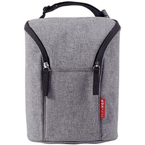 Skip Hop Baby Bottle Bag, Grab & Go, Heather Grey