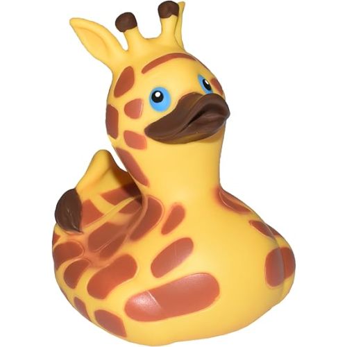 Wild Republic Rubber Duck Giraffe - 4"