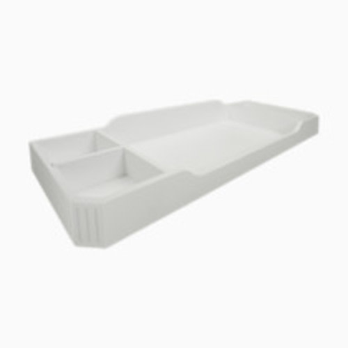 Sorelle Topper for Double Dresser - White, 50 X 19 X 6
