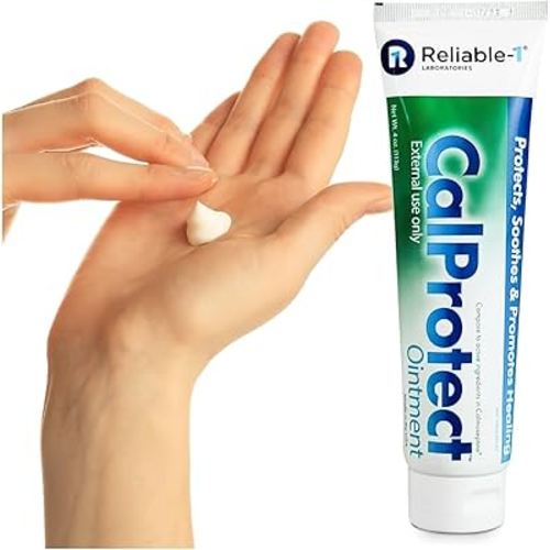 CalProtect Anti-Rash Moisturizing Ointment (4oz Tube) Reliable-1 Laboratories Adult Diaper Incontinence - Skin Barrier Soothing Repair And Relief For Men & Women