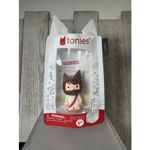 Jesus Tonie Custom Handpainted | Christian Toy | Toddler | Toniebox