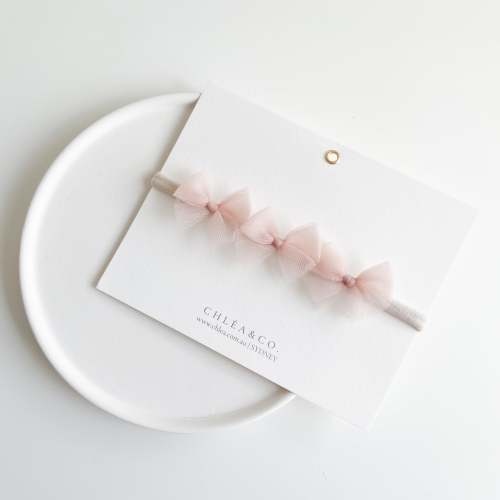 Ballerina Tulle Bow Headband – Chléa & Co.