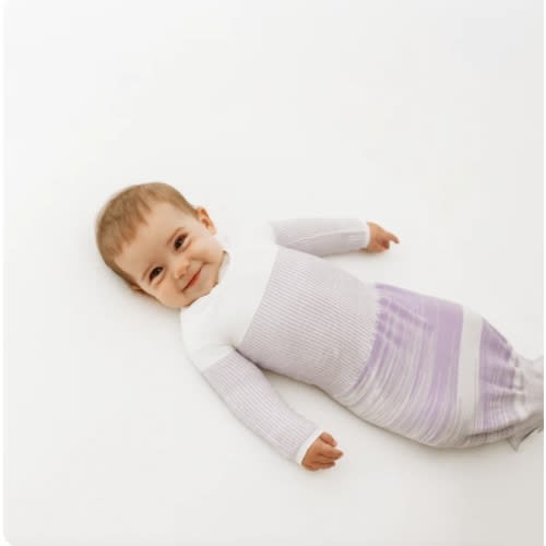 Lavender Arms Out™ Long Sleeve Sleep Sack – Swaddelini