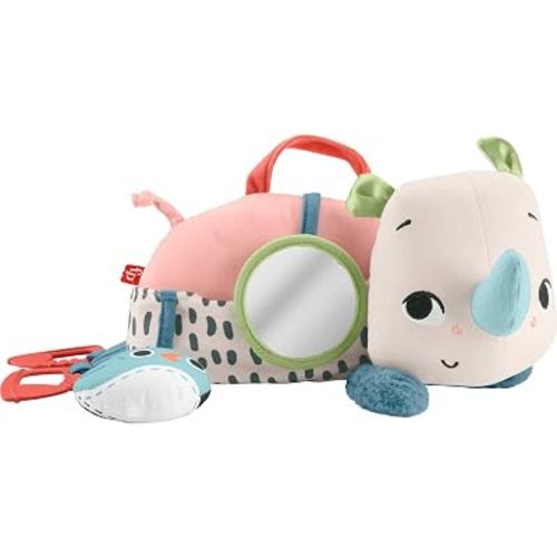 Fisher-Price Planet Friends Tummy Time Roaming Rhino