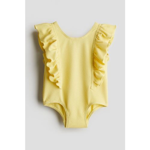 Flounce-trimmed Swimsuit