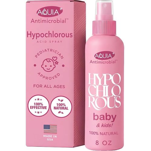 Hypochlorous Acid Spray Baby + Kids; Baby Skin Repair, Hand Cleanser | 8 oz