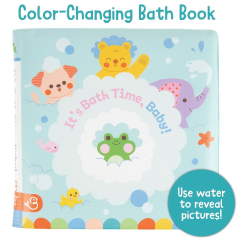 It's Bath Time, Baby! Color Changing Vinyl Bath Book