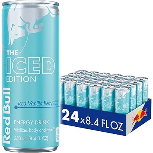 Red Bull Energy Drink, Iced Vanilla Berry, Iced Edition