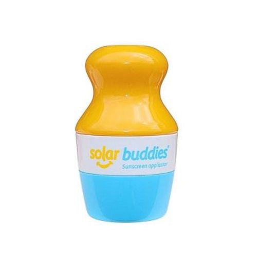 Solar Buddies Refillable Roll On Sponge Applicator For Sunscreen - Blue