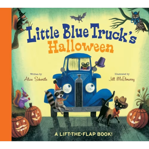 Little Blue Truck's Halloween: A Halloween Book For Kids Book By Alice Schertle, (Board Book) | Indigo