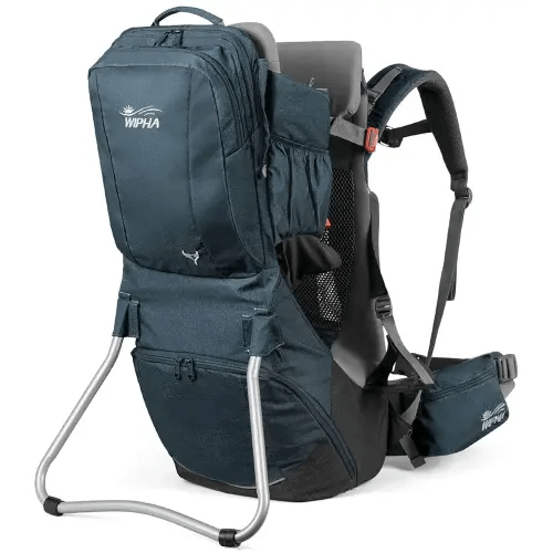 WIPHA Upgraded Baby Carrier, Hiking Backpack with Ergonomic Pro Design, Lightweight Large Capacity Toddler Carrier