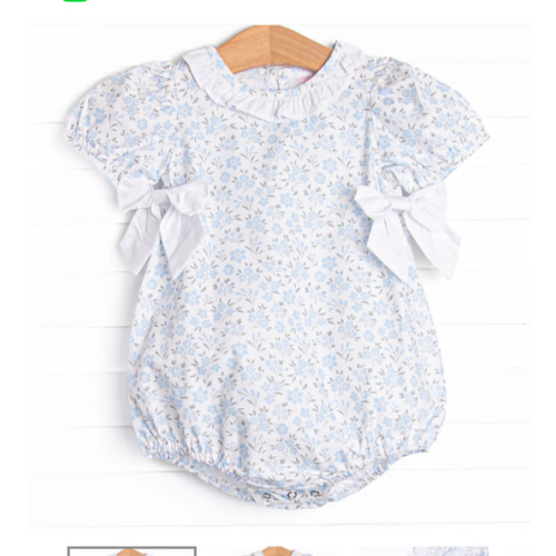 Portofino Petals Bubble, Blue – Stitchy Fish