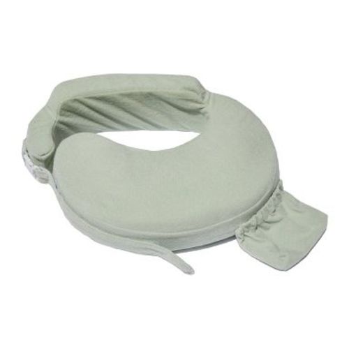 My Brest Friend Deluxe Nursing Pillow - Spring Green: Solid Pattern, 24 Inch Length, 6 Inch Thickness