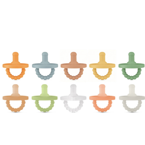 Cutie PAT Round (0m+) Pacifier + Teether