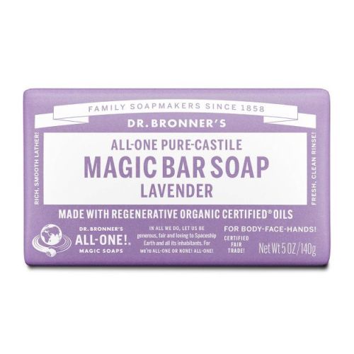 Dr. Bronner's All-One Pure-Castile Magic Bar Soap - Lavender - 5oz
