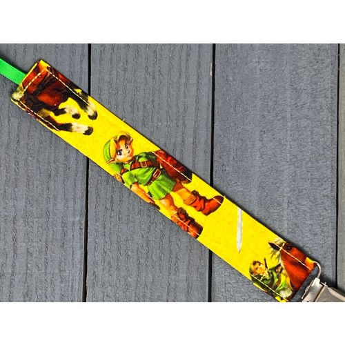 Legend of Zelda Pacifier Clip / Link Universal Binky Holder