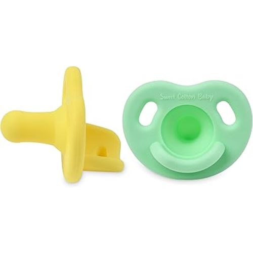 Pacifier – Soft Silicone – 0-36 Months – BPA Free – Natural Latch – Lightweight, Dishwasher Safe – for Newborns, Infants, Toddlers