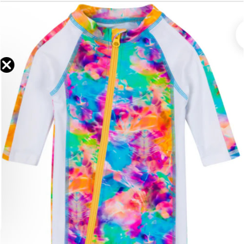 Sunsuit - Long Sleeve Romper Swimsuit | "Impressions"