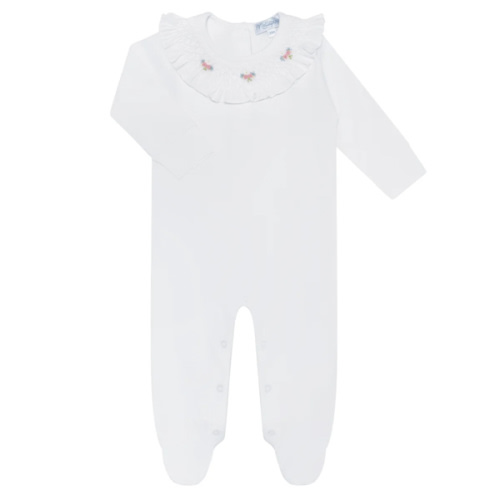 Princess Smocked Footie