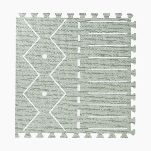 Toddlekind Haven Foam Play Mat | Berber Collection - Moss, 4X6