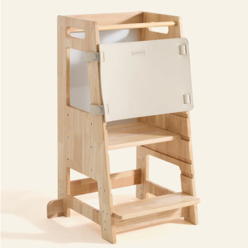 HARPPA Nordo | Safe & Stable Montessori Toddler Kitchen Wooden Tower - Perfect for Cooking & Learning, Counter Helper, Kitchen Tower, Gift for 2 Year Old