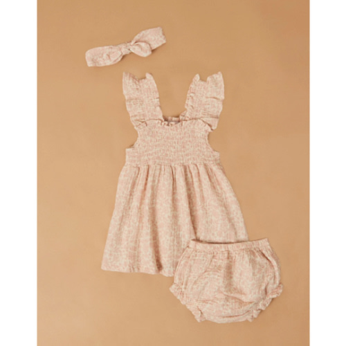 Harper Floral Dress with Headband