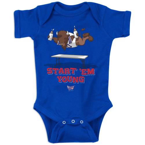 Start 'Em Young Baby Bodysuit or Toddler Tee for Buffalo Football Fans