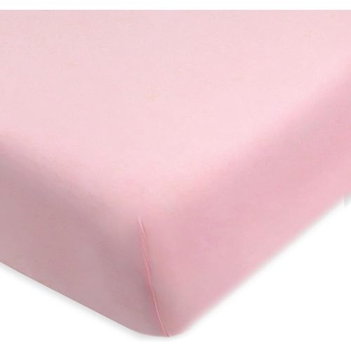 HonestBaby Unisex-Baby Classics Fitted Crib Sheets Set Standard Mattress, 100% Organic Cotton Baby Boys, Girls, Neutral, 1 Pack - Cactus, One Size