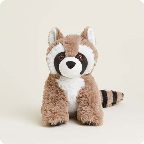 Warmies Raccoon Stuffed Animals | Weighted Raccoon Plush